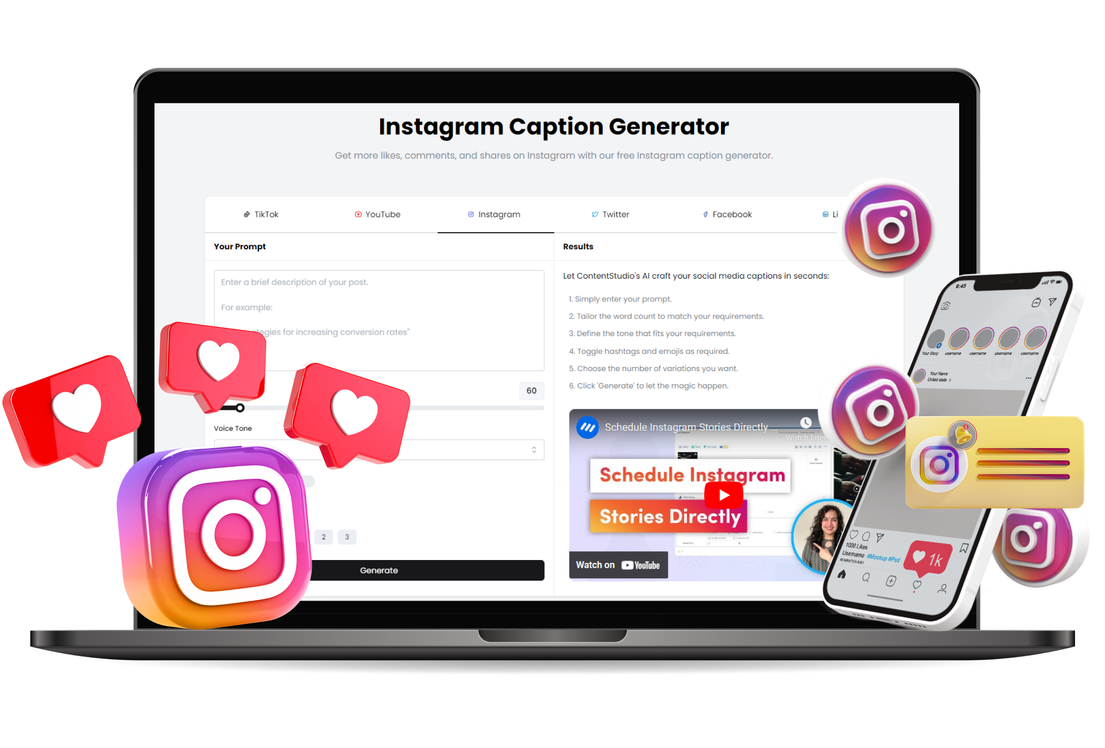 Instagram Caption Generator